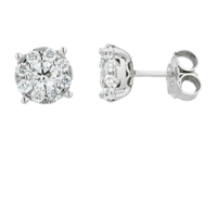Ohrringe Golay in Weißgold Diamante 0.71 Ct OGICE02 - OGICE02